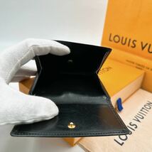 A2552【美品】LOUIS VUITTON ルイヴィトン エピ ポルトモネ ビエ カルトクレディ 三つ折り財布 2Wホック ウォレット　M63482/MI1922_画像3