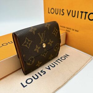 A2569【美品】LOUIS VUITTON ルイヴィトン モノグラム ポルトモネ ビエ カルトクレディ 三つ折り財布 ウォレット　M61652/TH1907