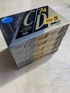 TDK CDingⅣ METAL 74 メタルポジション カセットテープ 【未開封品】