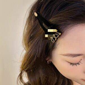  hairpin barrette hair clip hair ornament Korea hair accessory dressing up high class popular pretty newest Vintage fashion ro