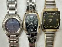 レディース 大量 50本 個 点 腕時計 セット まとめて CYMA SEIKO CITIZEN ELLE AGATHA mila schon MICHAEL KLEIN等 ジャンクステンレス F60_画像6