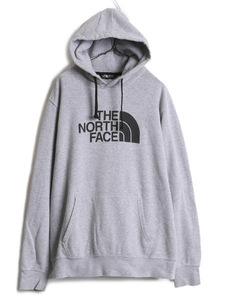 ノースフェイス プリント スウェット フード パーカー メンズ XL The North Face プルオーバー 裏起毛 トレーナー 大きいサイズ アウトドア