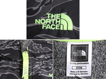 ノースフェイス 迷彩 デナリ ジャケット キッズ 3T 90cm 100cm 子供 古着 The North Face DENALI アウトドア フリース ジャンパー ブルゾン_画像4