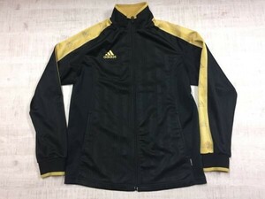 アディダス adidas スポーツ トレーニング パフォーマンスロゴ ジャージ トラックジャケット メンズ ポリエステル100% M 黒