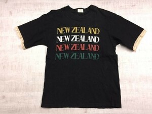 GOOSES T-SHIRTS NEW ZEALAND ニュージーランド製 オールド スーベニア お土産 半袖Tシャツ カットソー レディース 14 黒