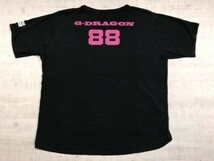 KRUNK クランク × BIGBANG ビッグバン G-DRAGON 半袖Tシャツ ビッグロゴ ユニセックス K-POP 韓流 グッズ 黒_画像3