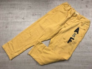 アバクロンビー＆フィッチ Abercrombie&Fitch アメカジ サーフ スポーツ スウェット パンツ ボトムス レディース M 黄色