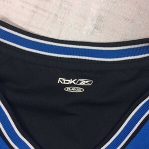 リーボック Reebok NBA スポーツ ノースリーブ バスケ ユニフォーム ゲームシャツ メンズ ポリエステル100% 大きいサイズ XXL 青の画像2