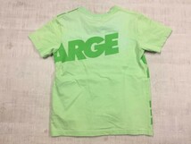 エクストララージ XLARGE KIDS 子供服 ストリート ビッグプリント 半袖Tシャツ カットソー キッズ 130 緑_画像3