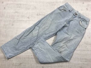 USA製 エルエルビーン L.L.Bean オールド アメカジ レトロ 90s 古着 デニム パンツ ジーンズ ボトムス メンズ ジップフライ 30 青