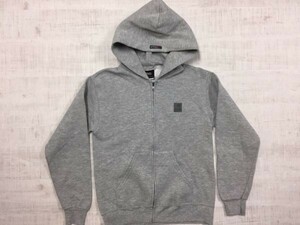 D&N CLOTHING リー Lee製 アメカジ ストリート ジップアップ スウェットパーカー メンズ コットン50% ポリエステル50% メキシコ製 グレー