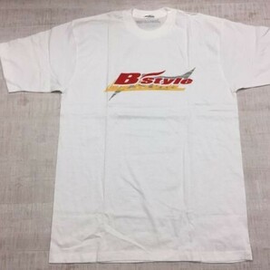B'STYLE ブリヂストン BRIDGESTONE モータースポーツ タイヤ 企業もの 半袖Tシャツ カットソー メンズ 白の画像1
