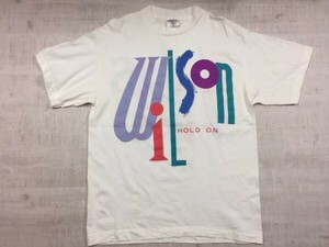 激レア USA製 90s ウィルソン・フィリップス Wilson Phillips SOFTEE製 Hold On Release Me アーティストTシャツ メンズ XL 白