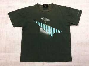 吉井和哉 FLOWERS & POWERLIGHT 2011 ツアー ライブ ロック バンド 邦楽 半袖Tシャツ カットソー メンズ 緑