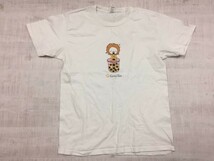 Gene Tex タピオカジュース ギルダン GILDAN製 キャラクター ファンシー 半袖Tシャツ カットソー メンズ M 白_画像1