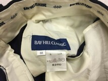 良色◎ BAY HILL CLASSIC レナウン オールド レトロ トラッド 古着 チェック ワイド スラックスパンツ ボトムス メンズ ウール100% 88 青系_画像2