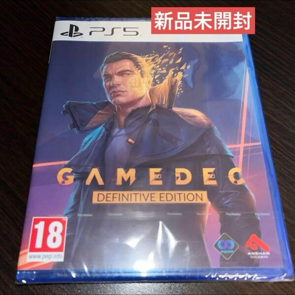 Gamedec ゲームデック ps5 ソフト★新品未開封