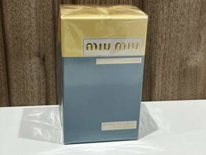 未開封品 miumiu ミュウミュウ L'EAU BLEUE ローブルー オードパルファム 50ml　2498