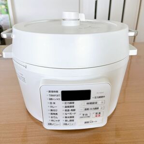 アイリスオーヤマ 電気圧力鍋 ホワイト IRIS OHYAMA 圧力鍋 キッチン家電 家電 PC-MA4-W 卓上鍋