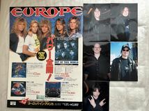 ♪ヨーロッパ「直筆サイン入りパンフレット/Out Of This World Tour/メンバー4名」+「生写真メンバーAll5名」状態良好/EUROPE/2005年♪_画像7
