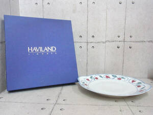 HAVILAND アビランド 洋食器 箱付き 口径：約29.0cm お皿 陶磁器 西洋陶磁 アンティーク インテリア 画像にてご判断下さい