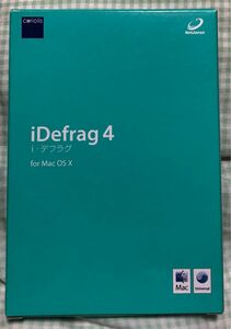 Net Japan iDefrag 4。Mac OS X用。Snow Leopard 対応。CD-ROM。シリアル番号付。送料無料