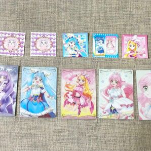 ひろがるスカイプリキュア　カード5枚、シール5枚セット