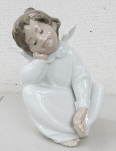 A064★LLADRO リヤドロ 天使 エンジェル 陶器人形 スペイン 置物 現状品★02