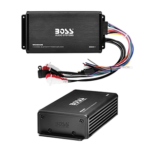 【新品・送料無料】 BOSS 500W 防水マリンオーディオ Bluetooth アンプ マリンデッキ 水上バイク マリンジェット ジェットスキーの画像2