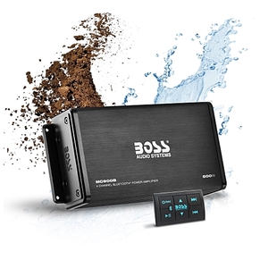 【新品・送料無料】 BOSS 500W 防水マリンオーディオ Bluetooth アンプ マリンデッキ 水上バイク マリンジェット ジェットスキー