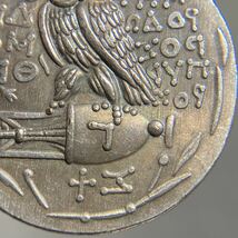 古代ギリシャ古銭　テトラドラクマ銀貨　約16.72g 稀少・前期タイプ　硬貨コインコレクション_画像4