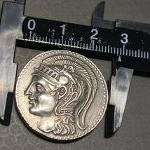 古代ギリシャ古銭　テトラドラクマ銀貨　約16.65g 稀少・前期タイプ　海外硬貨　外国コインコレクション_画像6