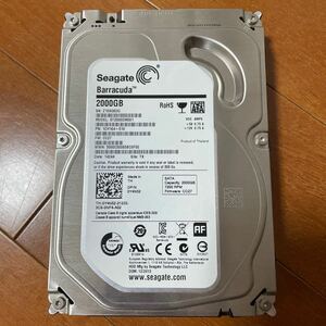 SEAGATE HDD 2TB 3.5インチ BARRACUDA ST2000DM001中古品