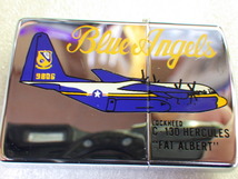 未使用　ZIPPO　 Blue Angels　ジッポー　ブルーエンジェルス　C-130　USA製　1993年製　デッドストック　ｚ020601_画像7