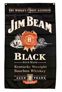 フラッグ （ジンビーム） / アメリカン フラッグ ウイスキー タペストリー 旗 アメリカン雑貨 バーボン JIM BEAM