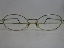 ★ジョルジオ アルマーニ GIORGIO ARMANI MADE IN ITALY 265 707 50 □ 19 135 度入り 眼鏡 メガネ used美品★_画像1