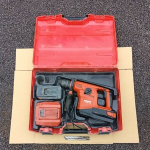 大特価！！　★即決89000円★　TE30-A36　HILTI　ヒルティ　充電式　ロータリーハンマードリル　ハンマドリル 　バッテリー×2