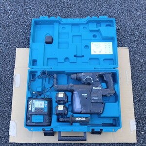 大特価！！！　★即決34000円★　HR244DRGXV　HR244D　マキタ　MAKITA　充電式ハンマドリル　集じん　バッテリー×2