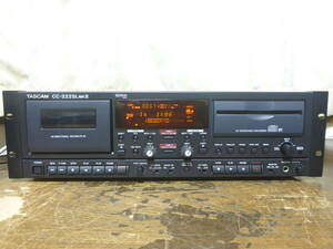 TASCAM　　CC-222SLmkⅡ 業務用CDカセットレコーダー　タスカム