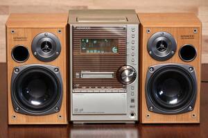 KENWOOD RXD-SL3MD　CD/MD/TUNER/TAPE　 ミニコンポ + スピーカー　1ヶ月保証