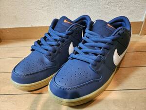 Nike SB Dunk Low Pro ISO Orange Label Navy Gum ナイキ SB ダンク ロー プロ ISO オレンジレーベル ネイビーガム　30cm 　新品