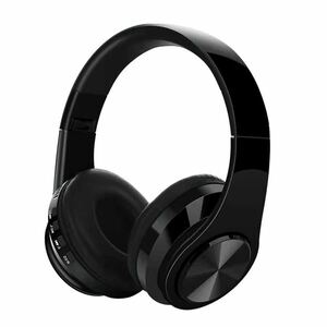 ワイヤレス　ヘッドホン ゲーミングヘッドセット 軽量 高音質（ブラック）Bluetooth