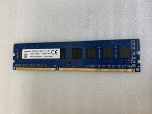 KINGSTON PC3-12800U 8GB DDR3 デスクトップ用 メモリ 240ピン DDR3-1600 8GB DDR3 DESKTOP RAM