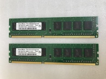 SANMAX 1Rx8 PC3-12800U 4GB 2枚組 1セット 8GB DDR3 デスクトップ用 メモリ DDR3-1600 4GB 2枚で 8GB DDR3 DESKTOP RAM_画像5
