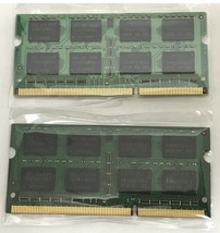 SAMSUNG 2RX8 PC3-10600S 8GB 4GB 2枚組 1セット 8GB DDR3ノートPC用 メモリ DDR3-1333 4GB 2枚 204ピン 8GB DDR3 LAPTOP RAM_画像3