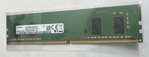 SAMSUNG PC4-2400T 4GB PC4-19200 4GB DDR4デスクトップ用メモリ 288ピン DD4 2400 DESKTOP RAM 中古品動作品