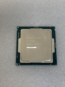 CPU インテル Core i7-8700K 3.70GHz SR3QR LGA1151 Intel Core i7 8700K CORE i7 第8世代 プロセッサー 中古動作確認済み