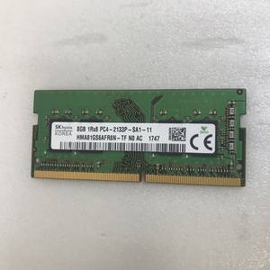 SK HYNIX PC4-2133P-SA1-11 8GB DDR4 ノートパソコン用メモリ PC4-17000 8GB 260ピン PC4-2133P 8GB DDR4 LAPTOP RAM