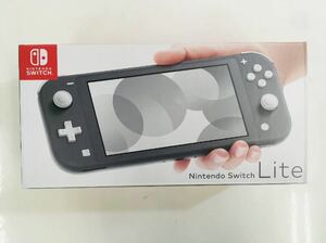 新品未開封☆任天堂Nintendo Switch Lite☆ニンテンドースイッチ ライト☆グレー☆2024年2月1日購入☆保証書店舗日付印有☆本体☆灰色