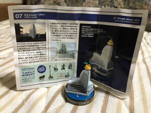 横浜開港150周年記念公式カプセルフィギュア たねまるの横浜歴史紀行　みなとみらい　海洋堂